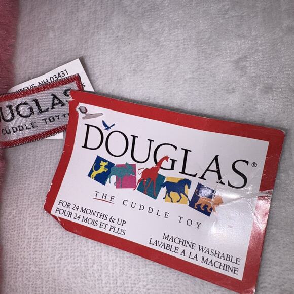 Douglas Triceratops Tracie Plush Pink Dinosaur Stuffed Animal 10" - Picture 7 of 11